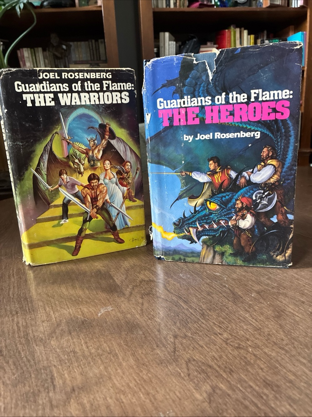 2 Guardians of the Flame: The Warriors & The Heroes By Joel Rosenberg  HC/DJ